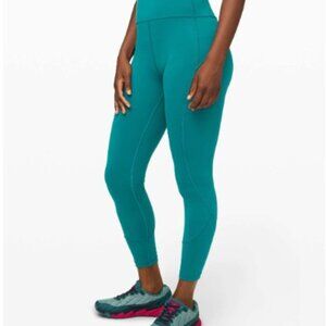 Lululemon In Movement High-Rise Tight 25" *Everlux in Laguna - Size 6